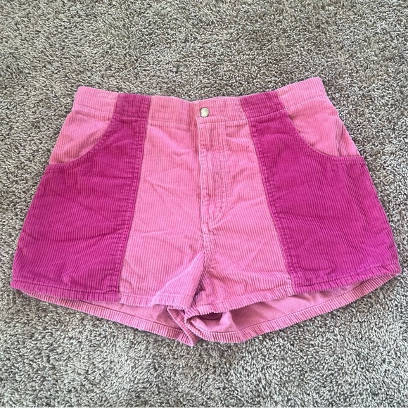 Urban Outfitters Pants - {Urban Outfitters} Corduroy Shorts - Pink